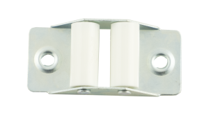 Guide sangle 25mm 2 roulettes nylon